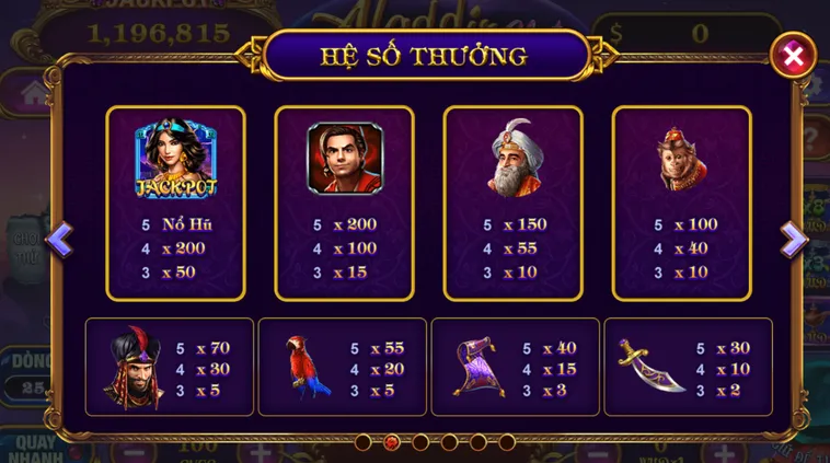 Bí Quyết Săn Kho Báu Nổ Hũ Aladin Slots Tại 789Club Cực Kỳ Đơn Giản