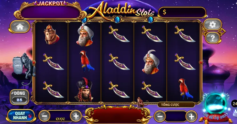 Bí Quyết Săn Kho Báu Nổ Hũ Aladin Slots Tại 789Club Cực Kỳ Đơn Giản
