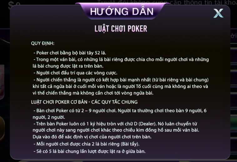 Poker Tại 789Club Trải Nghiệm Đấu Trí Đỉnh Cao Nhận Thưởng Lên Đến 100 Triệu