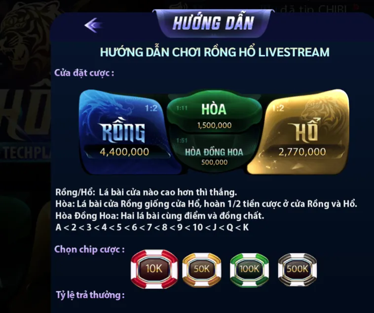 Hướng Dẫn Chơi Rồng Hổ Casino Tại 789Club Đánh Nhanh Thắng Lớn