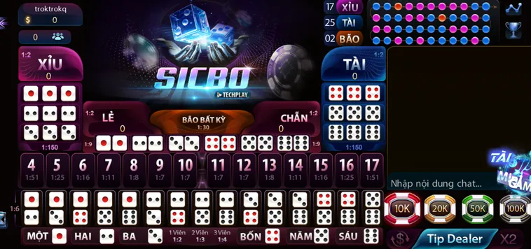 Khám Phá Sicbo Casino Tại 789Club Với Tỷ Lệ Thưởng Lớn Và Cách Chơi Đơn Giản