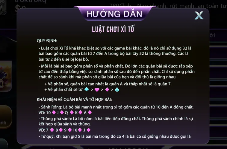 Xì Tố Tại 789Club Đỉnh Cao Cá Cược Và Những Cơ Hội Nhận Thưởng Hấp Dẫn